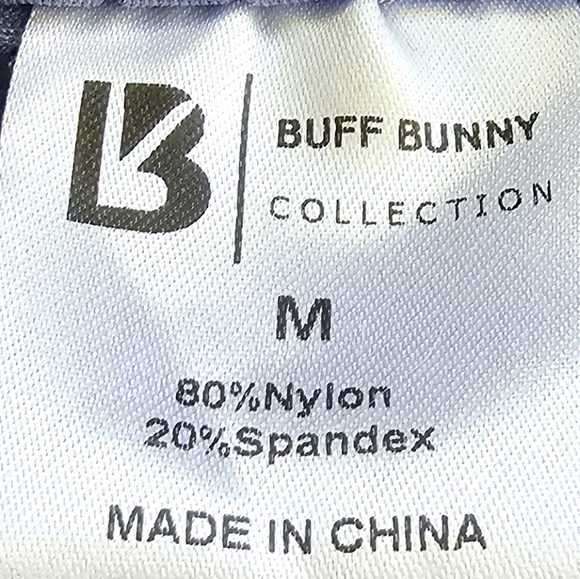 BuffBunny Rain Water Blue Mesh Jacket Medium Gym Wear - Picture 2 of 5